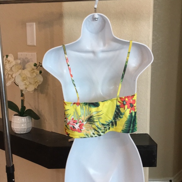 Bohemian 3 Piece Swimsuit Bathing Suit With Cover Up Extra Large NWOT - Picture 5 of 10